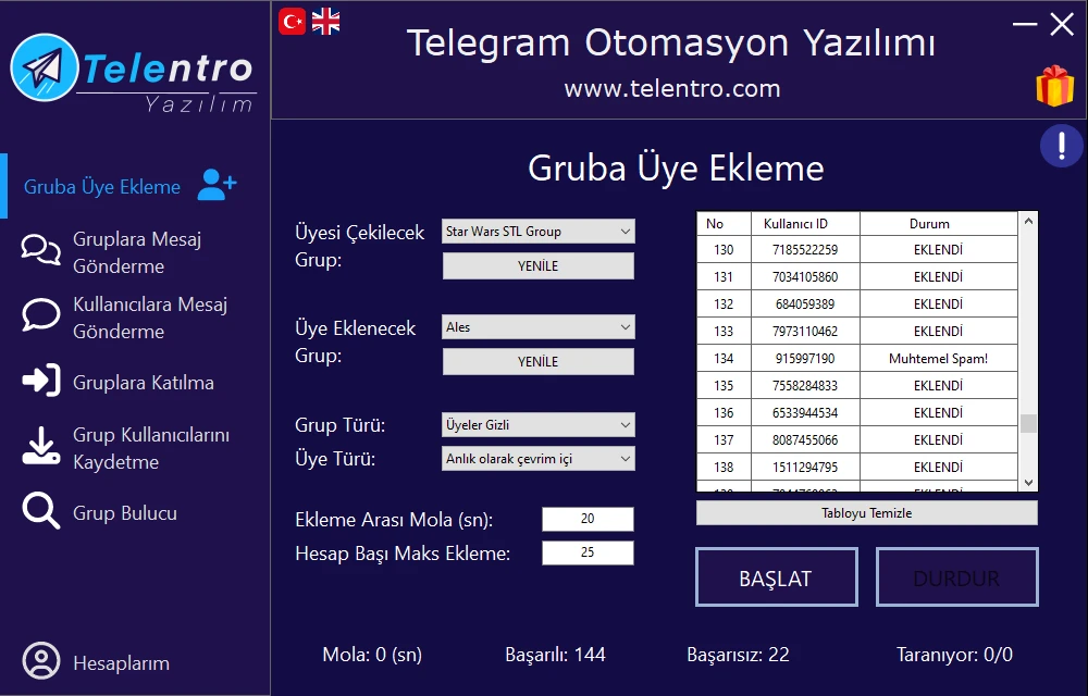 Telentro 6 Aylık Lisans